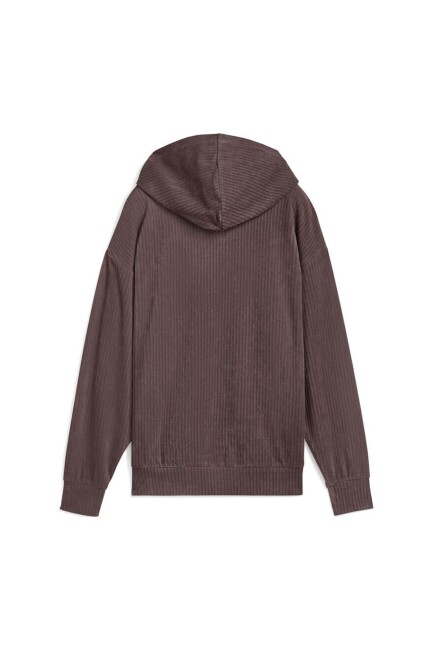 Kadın Ess Elevated Sweat 688107-88 Kahve (2)