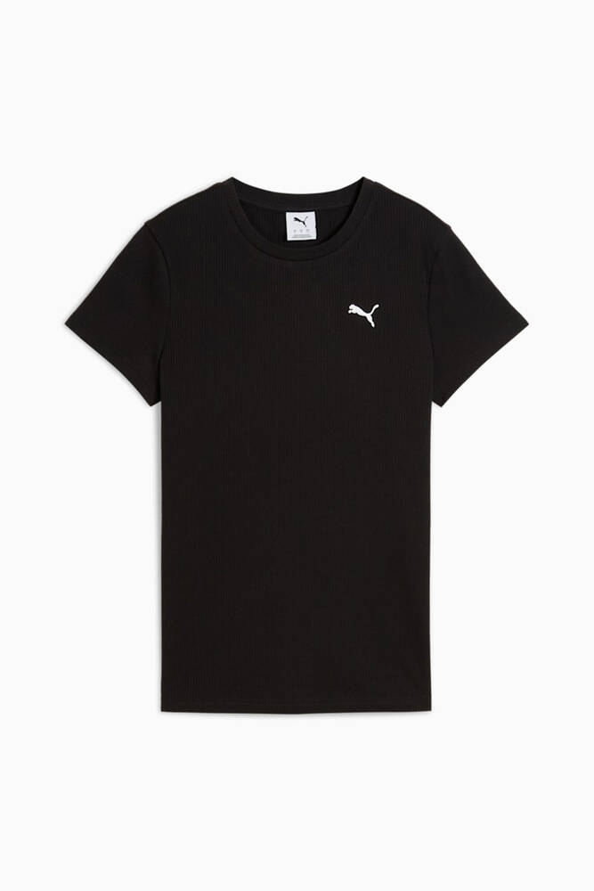 Kadın Ess Elevated Tişört 685021-01 Siyah 