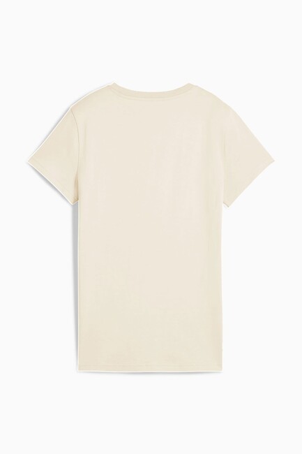 Kadın Ess Elevated Tişört 690894-99 Ekru - Thumbnail