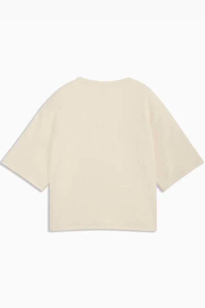 Kadın Ess Elevated Tshırt 691813-87 Ekru 