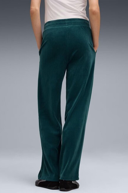 Kadın ESS Elevated Velour Eşofman Altı 688108-75 Yeşil (3)