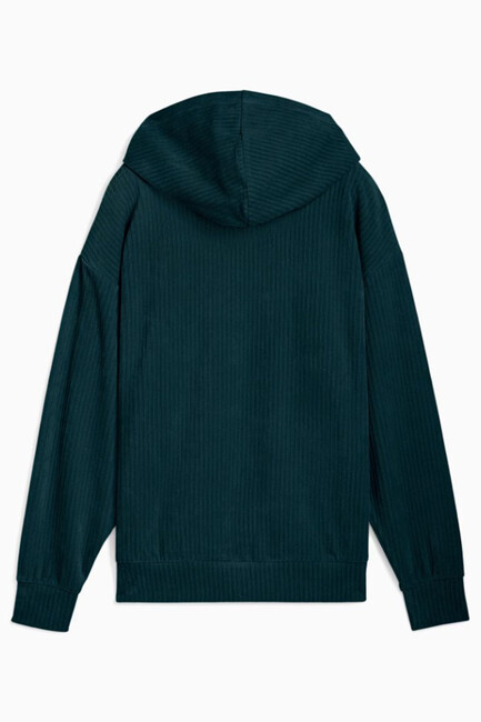 Kadın ESS Elevated Velour Sweat 688107-75 Yeşil - Thumbnail