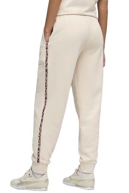 Kadın ESS Graphıc Animal Eşofman Alt 692464-87 Ekru (2)