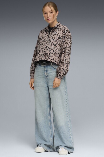 Kadın ESS Graphic Ceket 692465-88 Bej (3)