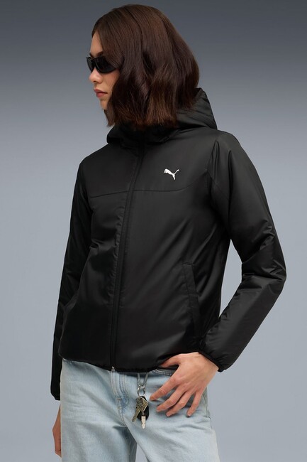 Kadın ESS Light Padded Mont 688383-01 Siyah (1)