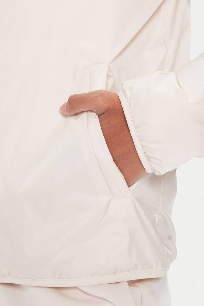 Kadın ESS Light Padded Mont 688383-87 Ekru 
