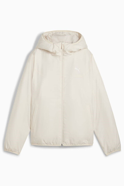 Kadın ESS Light Padded Mont 688383-87 Ekru - Thumbnail