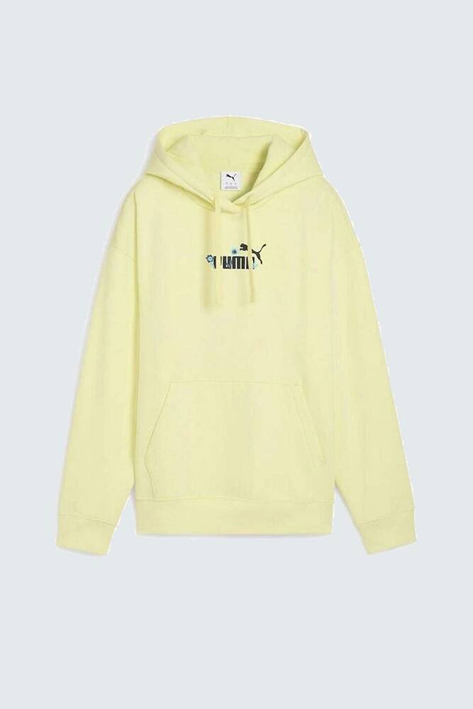 Kadın ESS NATURE 2.0 Sweat 688079-35 Sarı 