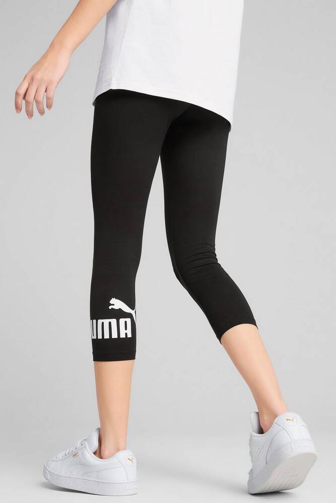 Kadın Ess No. 1 Logo 3/4 Tayt 682430-01 Siyah 