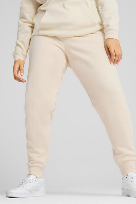 Kadın ESS No. 1 Logo Eşofman Altı 682449-87 Ekru (2)