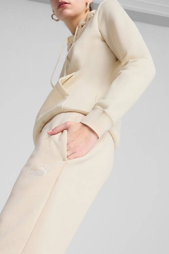 Kadın ESS No. 1 Logo Eşofman Altı 682449-87 Ekru 