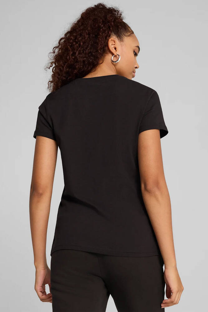 Kadın Ess No. 1 Logo Tişört 682370-01 Siyah 