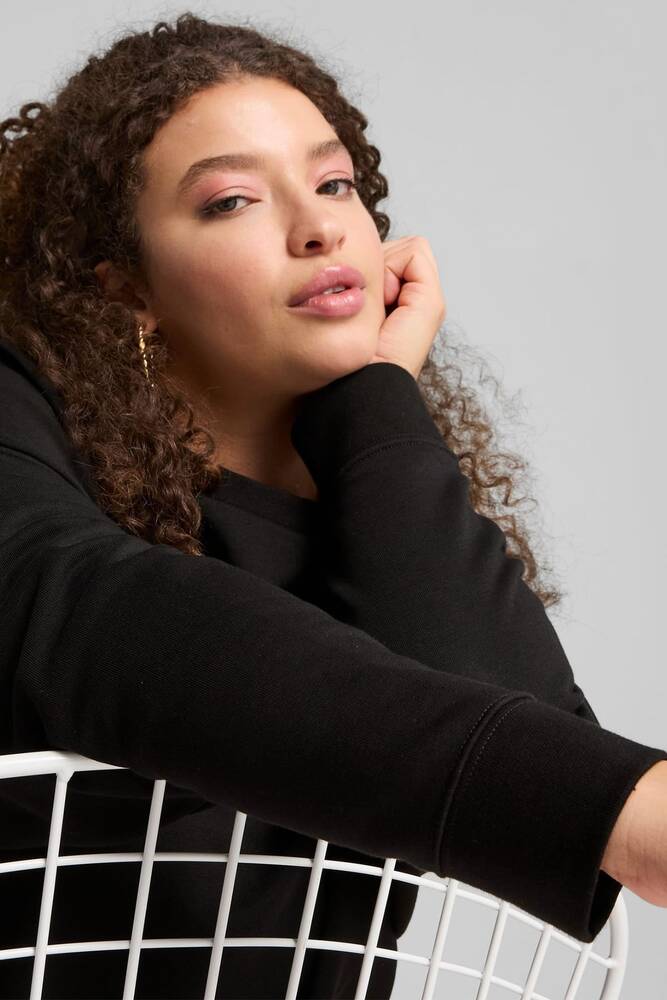 Kadın Ess No.1 Logo Sweat 684975-01 Siyah 