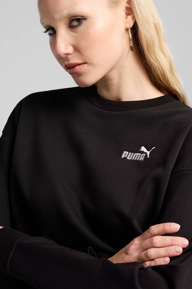 Kadın Ess No.1 Logo Sweat 684975-01 Siyah 