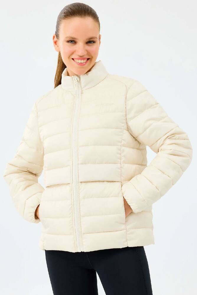 Kadın Ess Padded Ceket S231240-1983 Ekru 