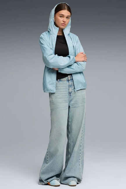 Kadın Ess Regular Ceket 685133-78 Turkuaz (3)