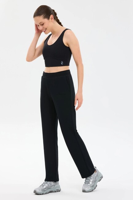 Kadın ESS Regular Eşofman Altı S2610003-3817 Siyah (1)