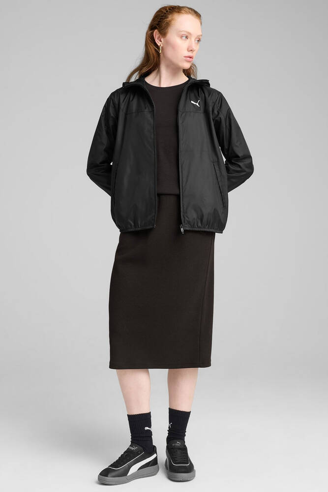 Kadın Ess Regular Yağmurluk 685133-01 Siyah 
