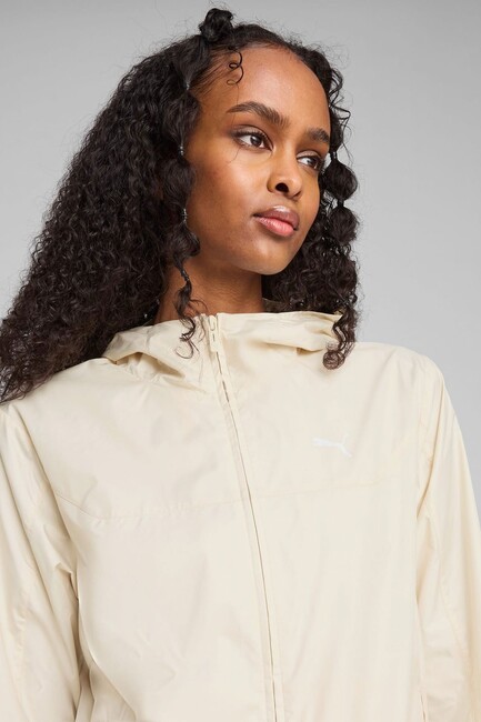 Kadın Ess Regular Yağmurluk 685133-87 Ekru - Thumbnail