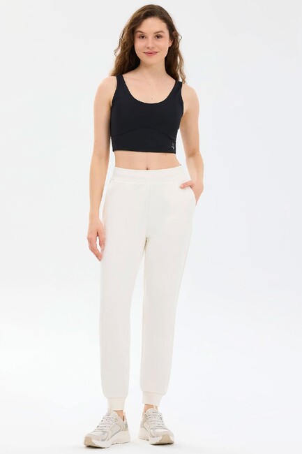 Kadın Essential Jogger Eşofman Alt S2610002-3855 Beyaz (1)