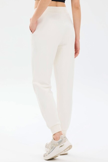 Kadın Essential Jogger Eşofman Alt S2610002-3855 Beyaz - Thumbnail