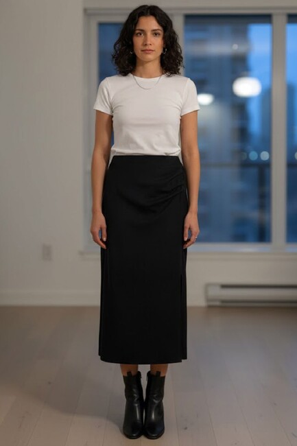 Kadın Etek 1901569 Siyah (1)