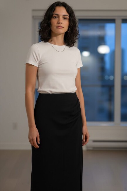 Kadın Etek 1901569 Siyah (2)