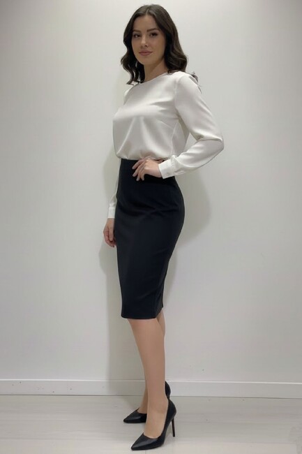 Kadın Etek 1901581 Siyah (3)