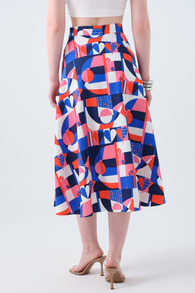 Kadın Etek LF2040208 Mavi 