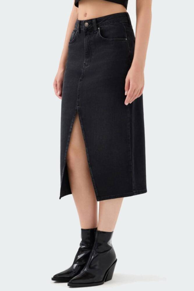 Kadın Etek LF2041123 Gri 