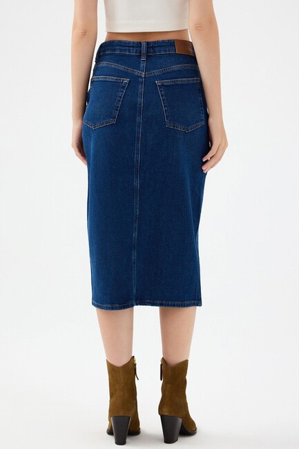 Kadın Etek LF2041125 Mavi (3)