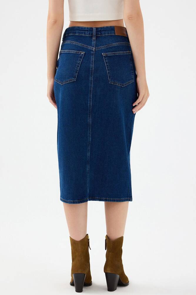 Kadın Etek LF2041125 Mavi 