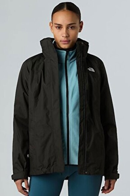 Kadın Evolve II Trıclımate Ceket NF0A8E02JK31 Siyah - Thumbnail