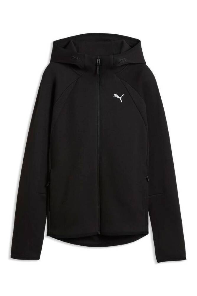 Kadın Evostrıpe Full-Zip Hoodie Sweat 691898-01 Siyah 