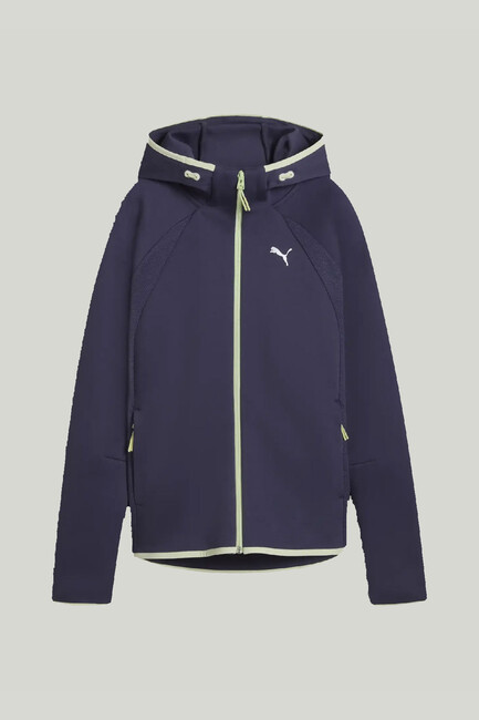 Kadın Evostrıpe Full-Zip Hoodie Sweat 691898-64 Lacivert - Thumbnail