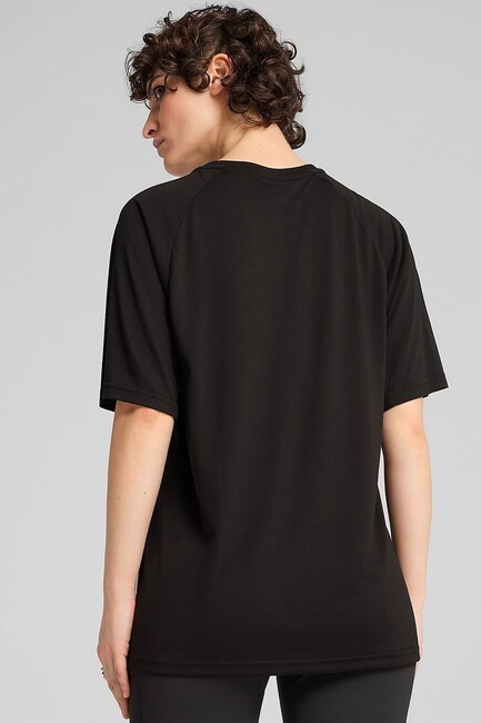 Kadın Evostrıpe Relaxed Tişört 685048-01 Siyah (2)