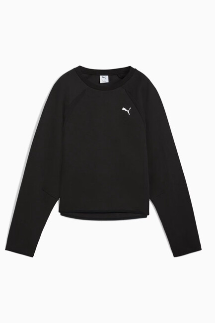 Kadın Evostrıpe Sweat 688142-01 Siyah - Thumbnail