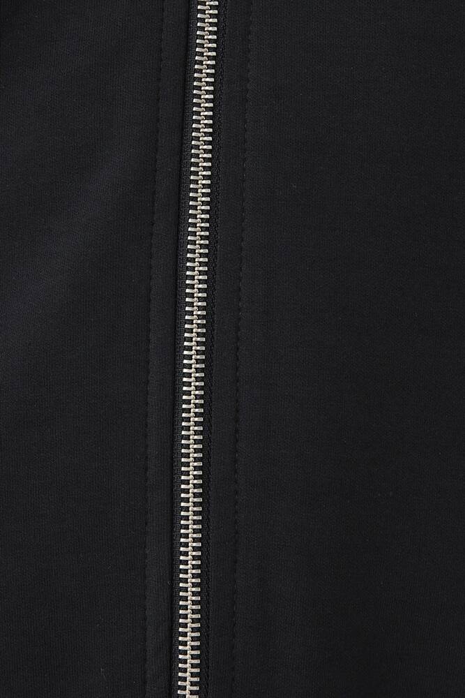 Kadın Fermuarlı Basic Sweat 1S10569-900 Siyah 