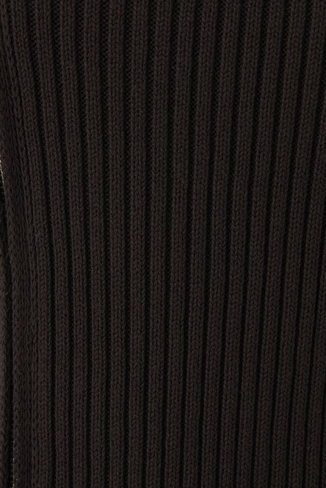Kadın Fermuarlı Hırka 1710945-88615 Kahve  - 8