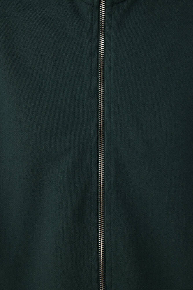 Kadın Fermuarlı Sweat 1S10560-71538 Yeşil - 8