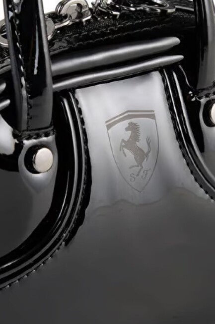 Kadın Ferrarı Micro Grip Çanta 092244-01 Siyah - Thumbnail