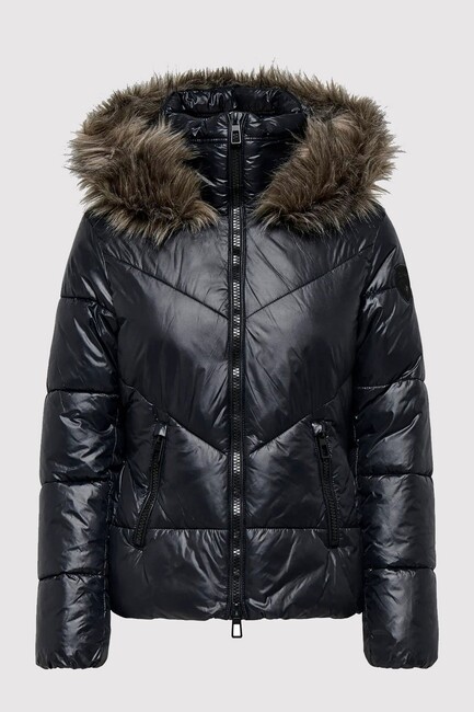 Kadın Fever Puffer Ceket 15322003 Siyah (3)