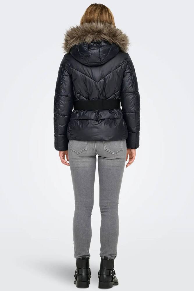 Kadın Fever Puffer Ceket 15322003 Siyah 