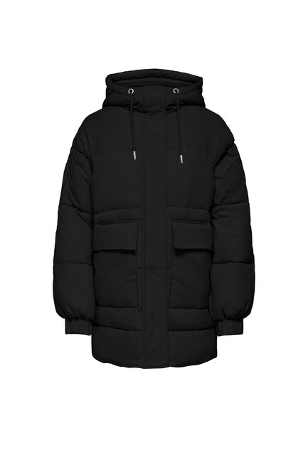 Kadın Fıe Oversızed Puffer Mont 15321963 Siyah (3)