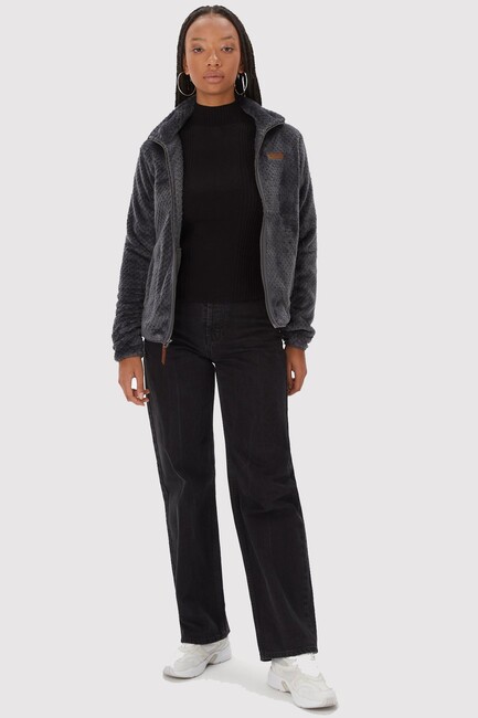 Kadın Fire Side II Sherpa FZ Polar AL1086_011 Siyah (2)