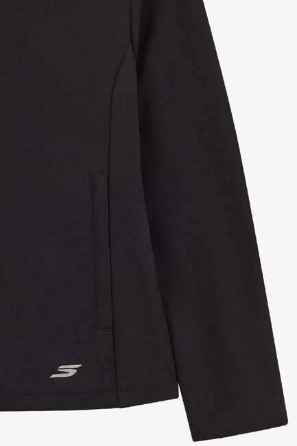 Kadın Fıtted Softshell Ceket S2620143-3817 Siyah  - 4