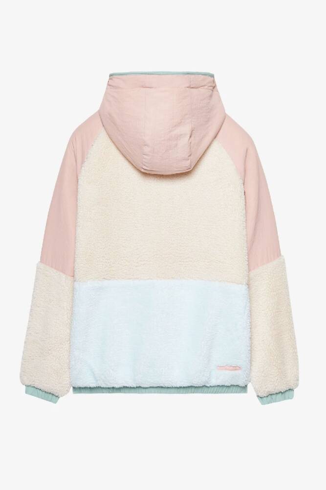 Kadın Fleece Full Zıp Ceket S232311-0273 Pembe - 2