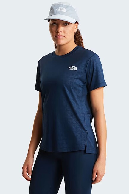 Kadın Flex Geo Embossed Tişört NF0A8G8C8K21 Lacivert (1)