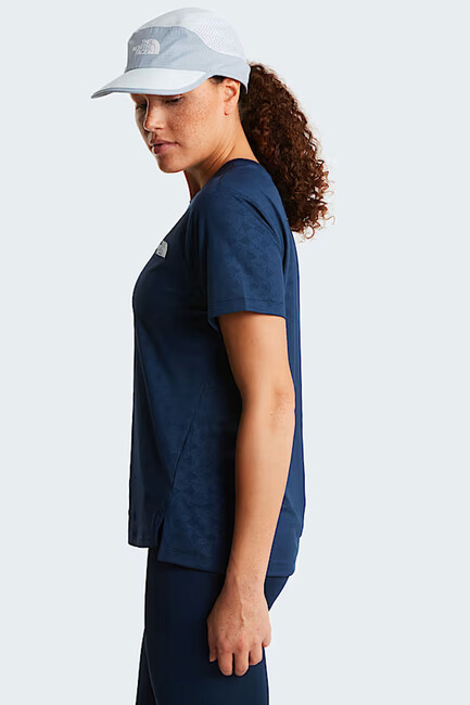 Kadın Flex Geo Embossed Tişört NF0A8G8C8K21 Lacivert - Thumbnail