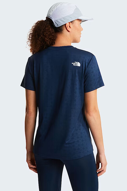 Kadın Flex Geo Embossed Tişört NF0A8G8C8K21 Lacivert - Thumbnail